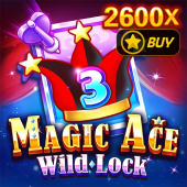 Magic Ace Wild Lock Game Logo